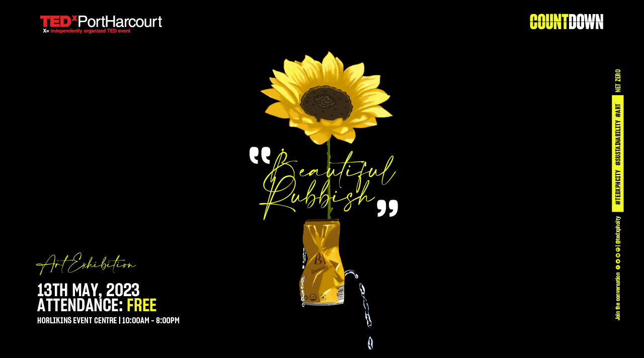 TEDxPortHarcourt 2023 Countdown Exhibition